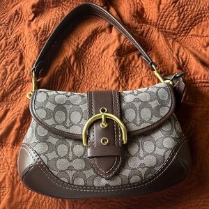 Coach SoHo Signature Jacquard Shoulder Bag